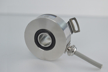Waterproof Stainless Stain Through Shaft Encoder 5000ppr 8 Pole 12mm