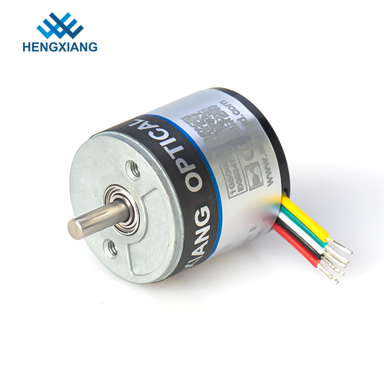 NPN Outer Diameter 18mm Mini Rotary Encoder Solid Shaft 2.5mm 60ppr 3.3Vdc